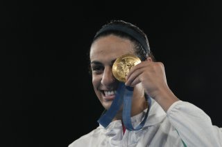 L'Algérienne Imane Khelif se soumettra-t-elle au test de genre rendu obligatoire par World Boxing à deux semaines des Mondiaux? KEYSTONE/AP/ARIANA CUBILLOS